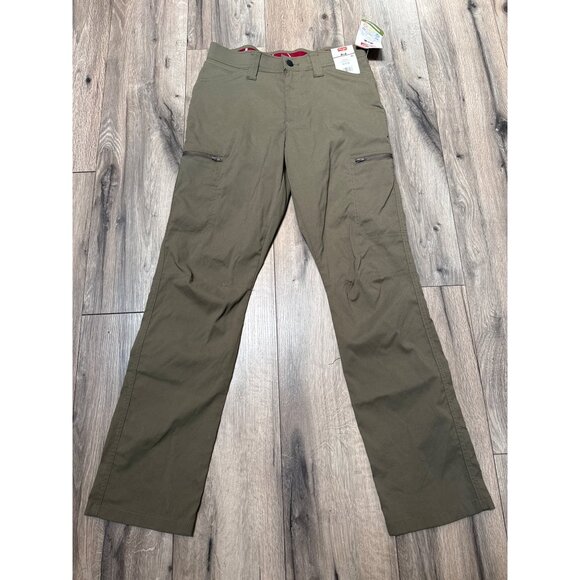 Wrangler Performance Cargo Pants 30x30 Straight Fit Comfort Flex Waistband Moist - Picture 1 of 6